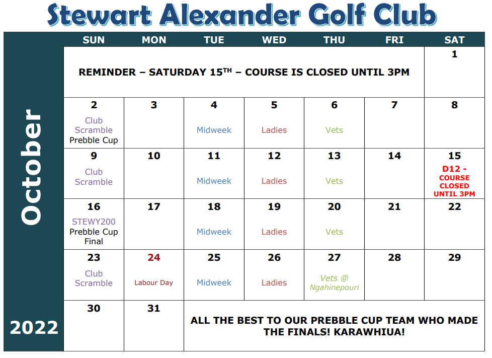 Stewart Alexander Golf Club Home