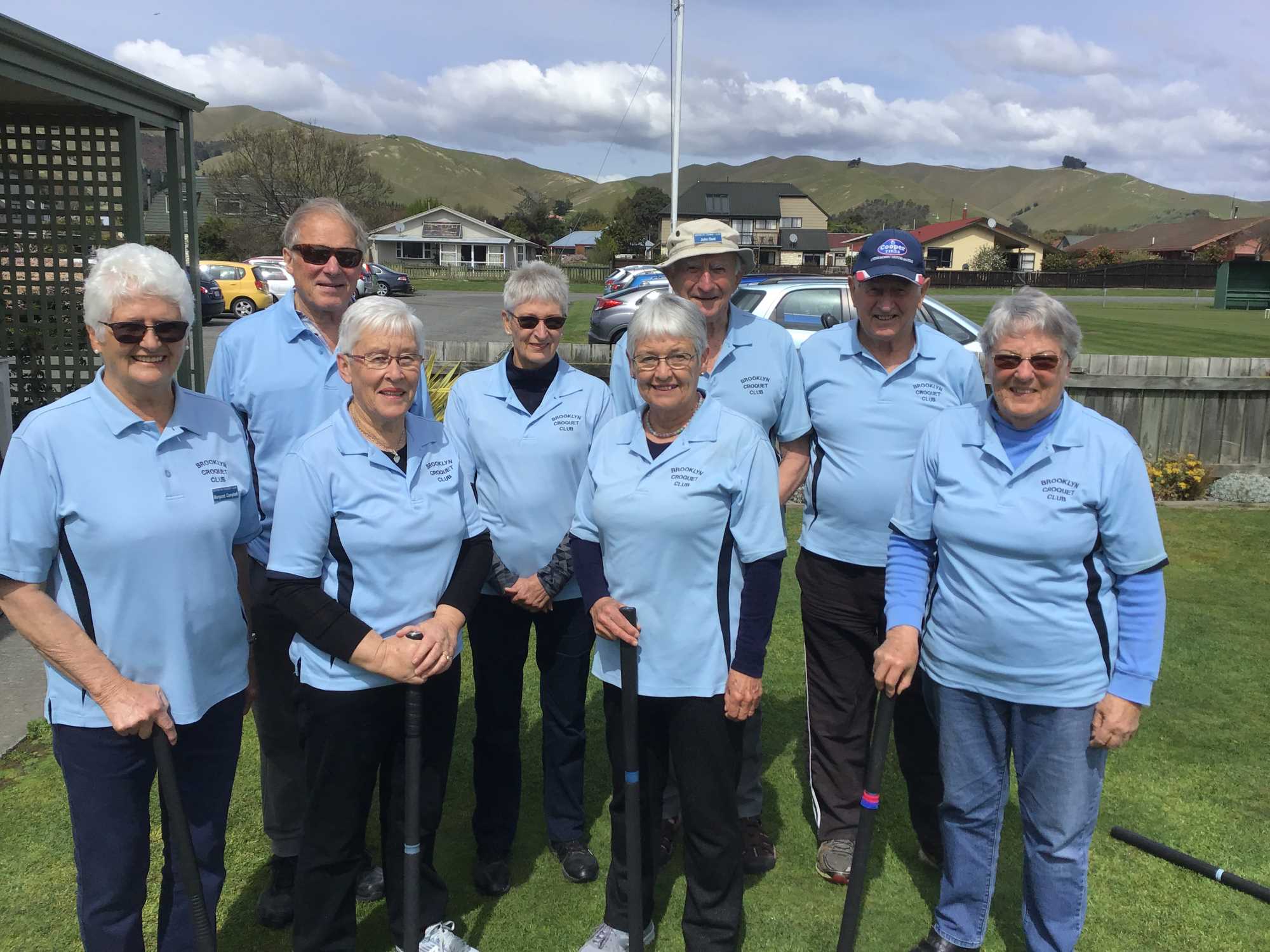 Winners of medals at the Timaru Masters 2019