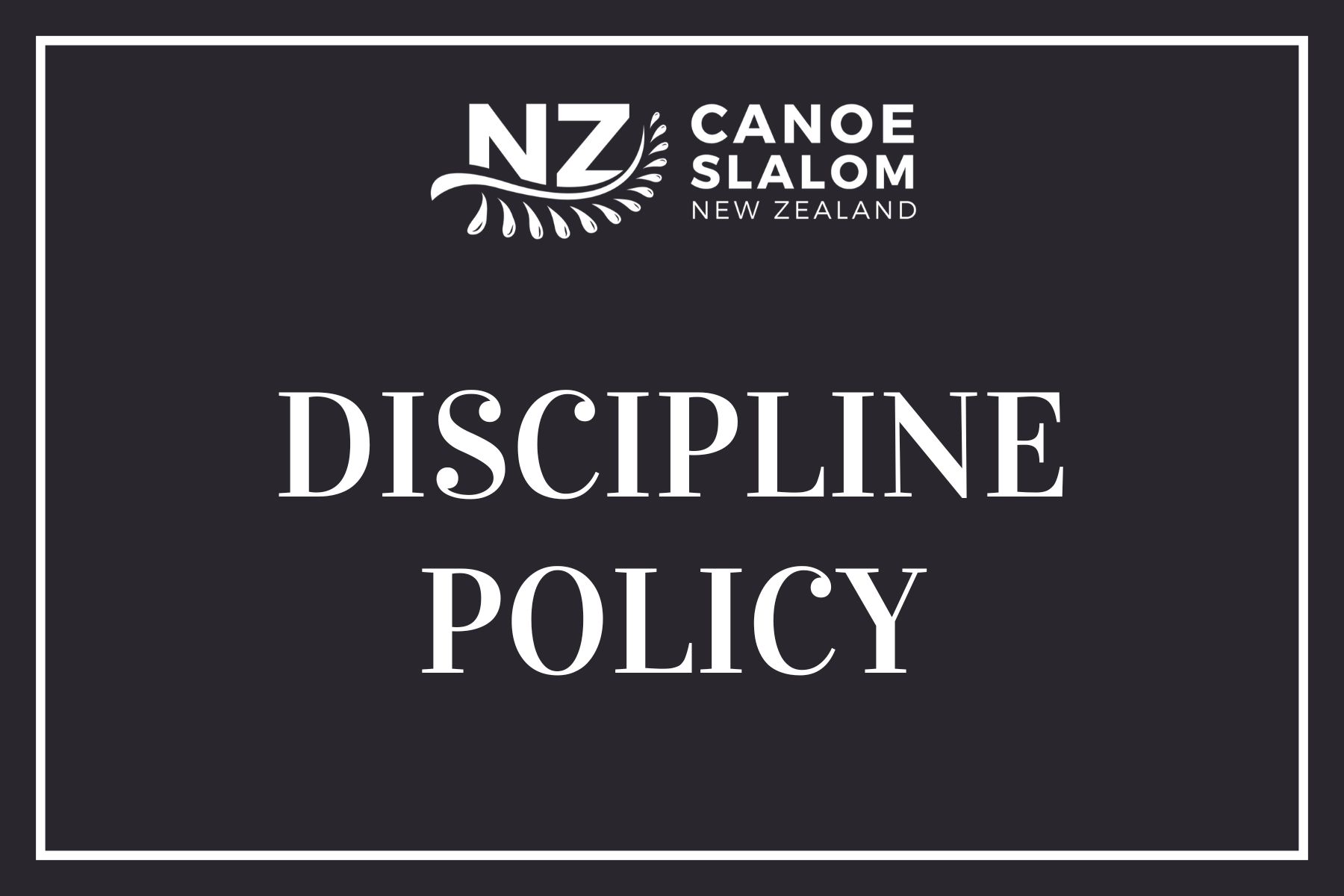 Discipline  Policy - 1
