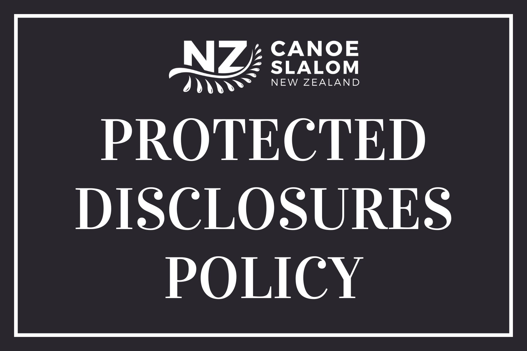 Protected Disclosures Policy - 1