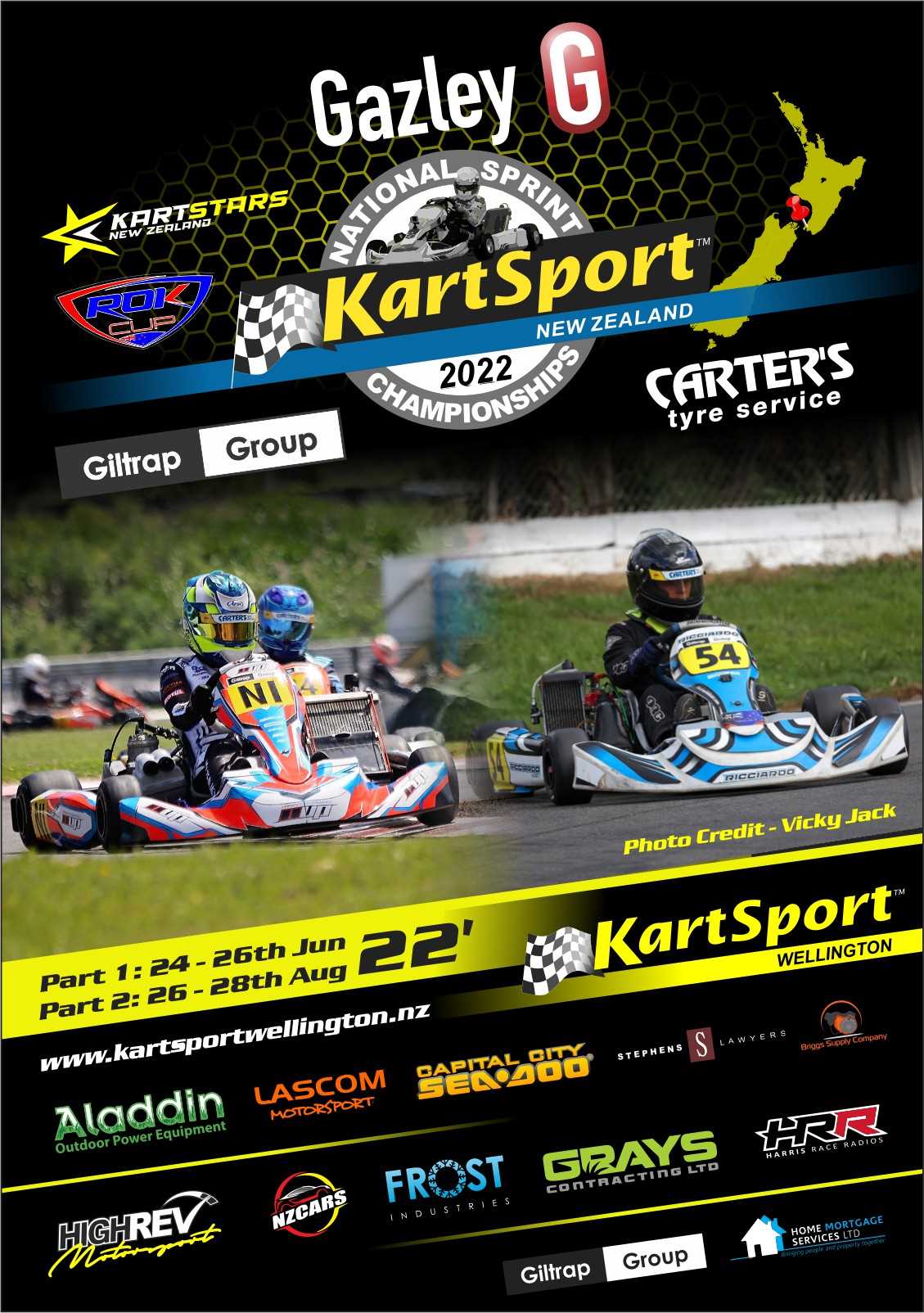 KartSport NZ KSNZ 2022 National Sprint Championships