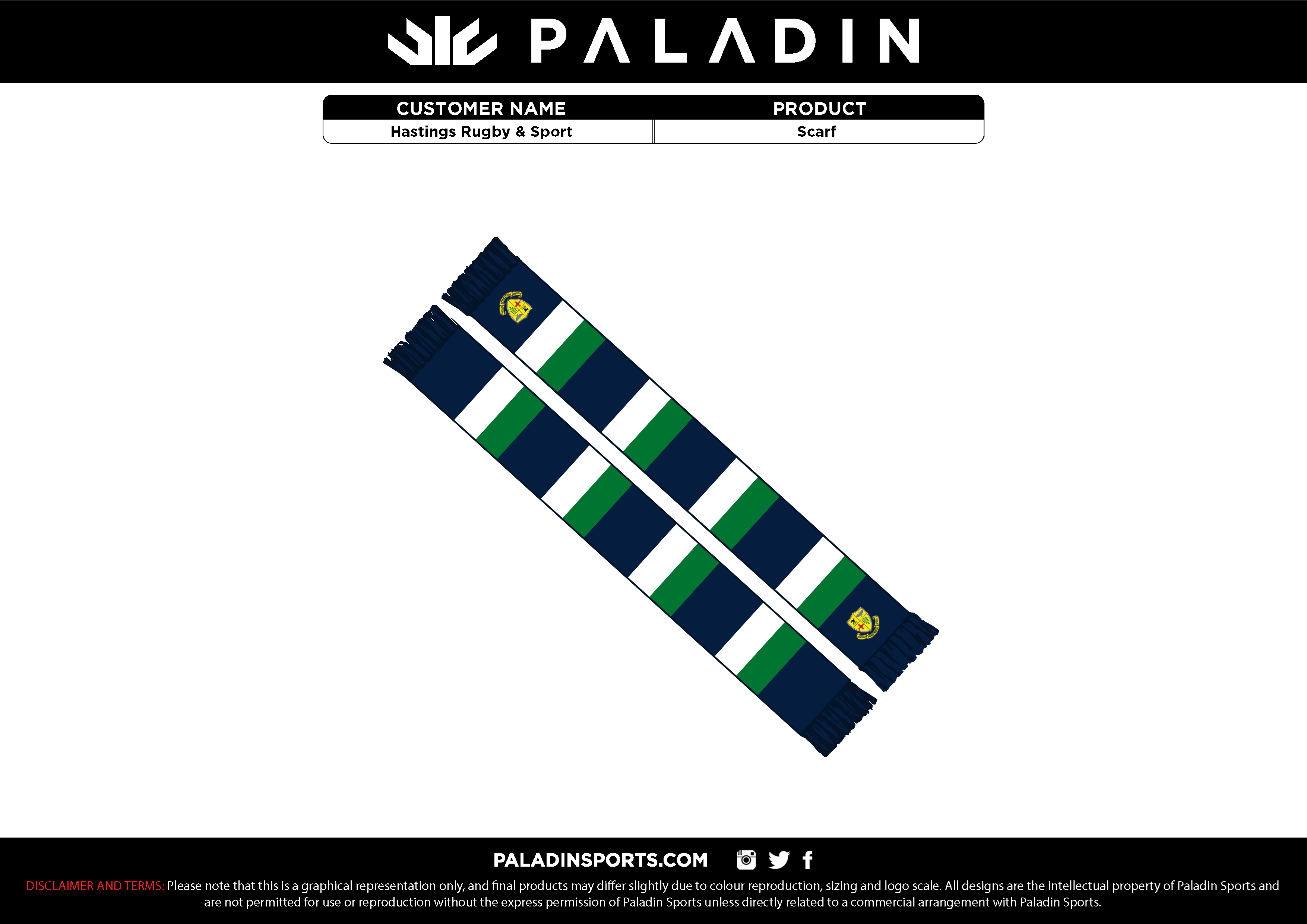 Hastings Rugby & Sports Club Inc Club Merch