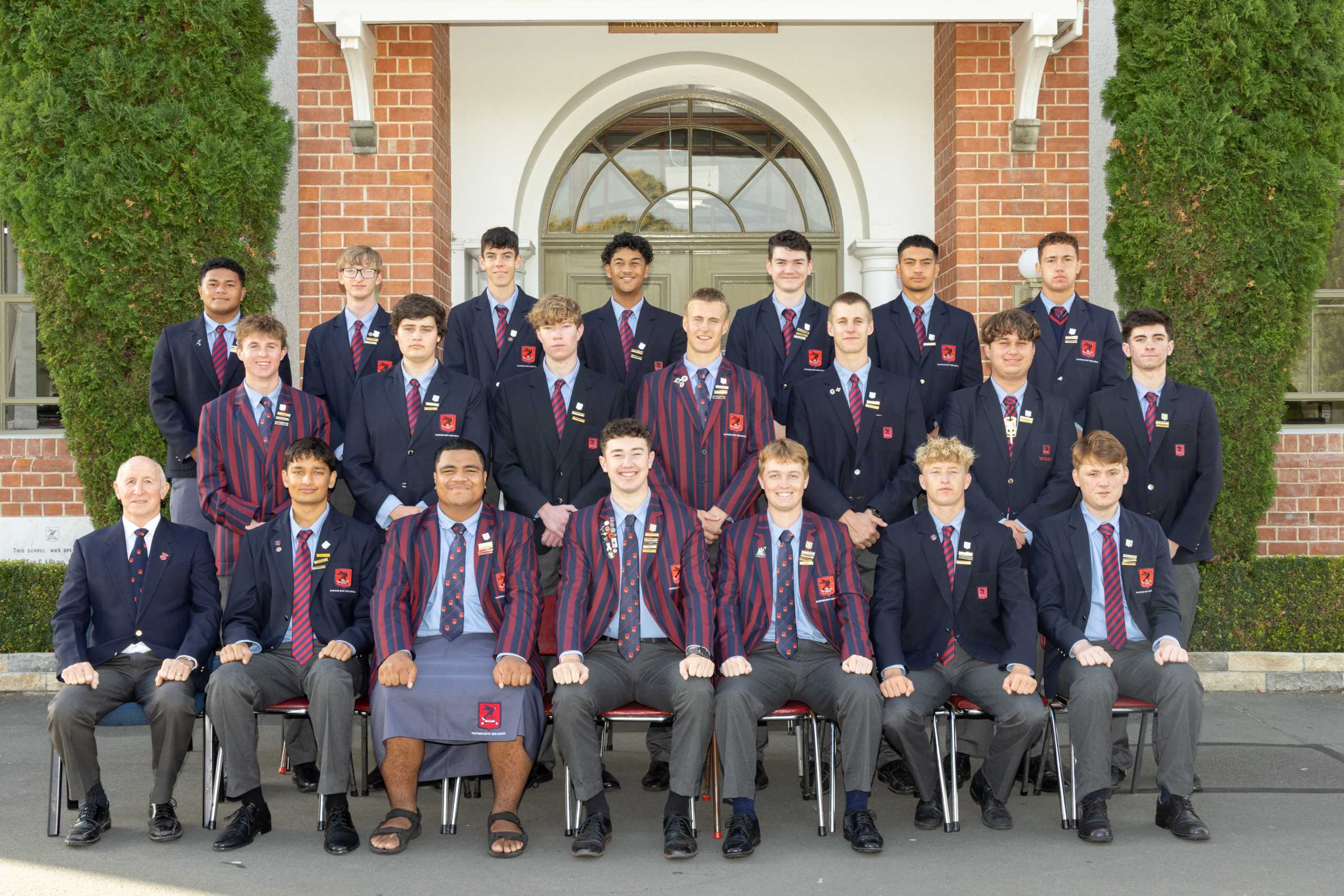 Hastings Boys' High School Prefect Students 2022