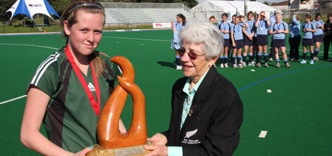 Chica Gilmer with Sam-Charlton trophy-2008