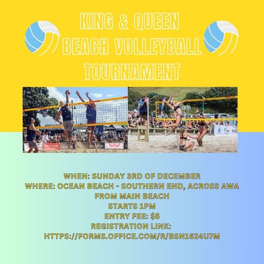 Volleyball Hawkes Bay General Beach Volleyball & Volleyfest Info
