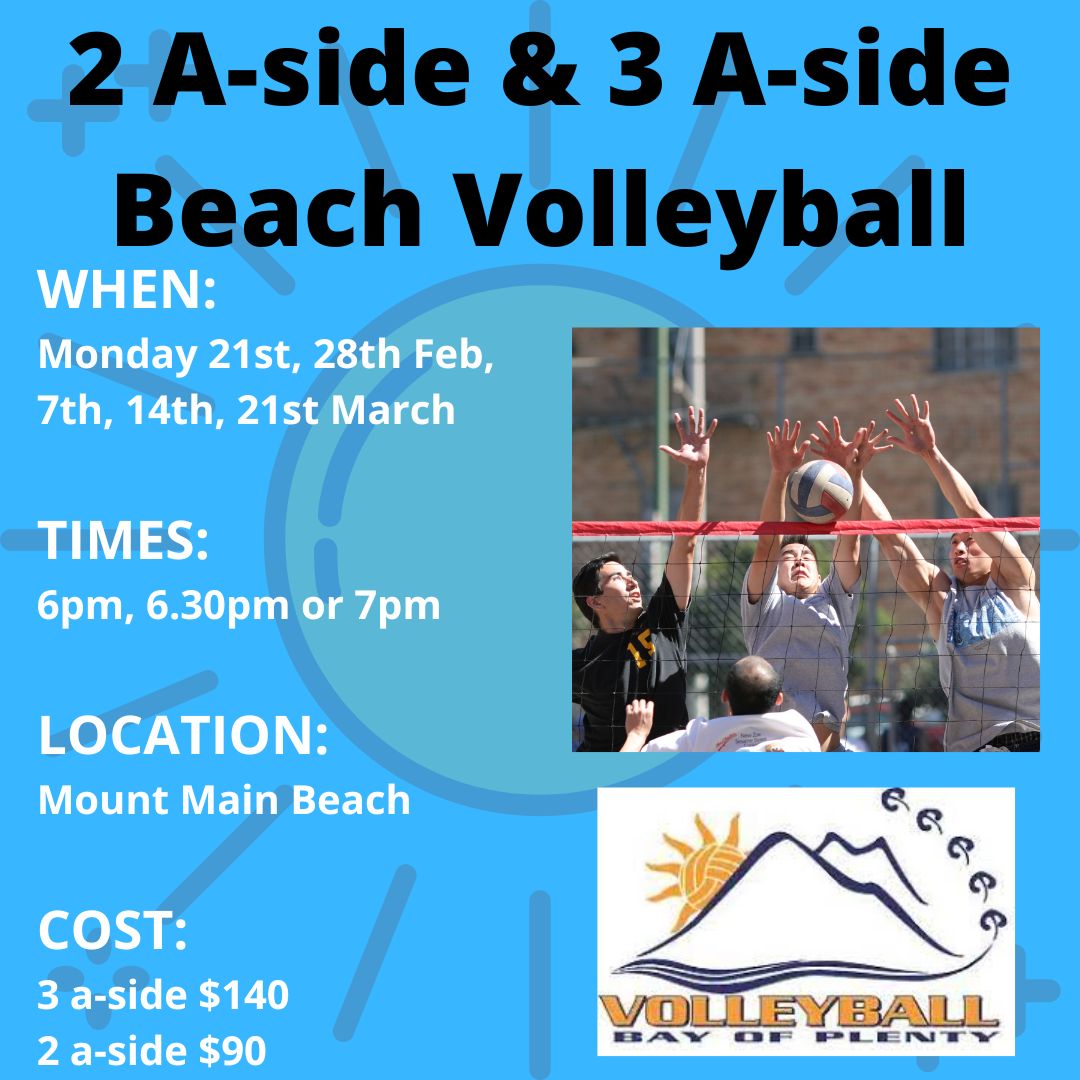 2 Aside & 3 Aside Beach Volleyball league