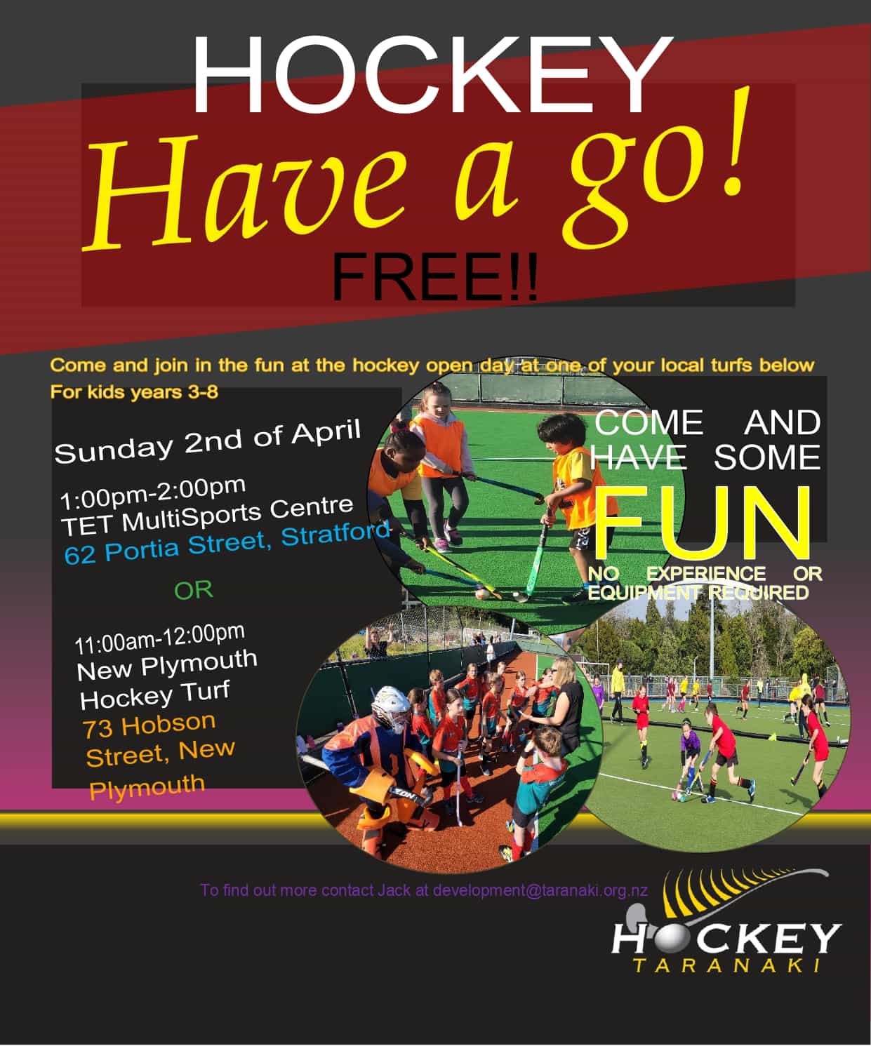 Taranaki Hockey Home