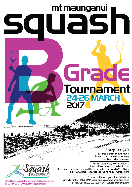 Mount B Tournament (24-26 March) - ENTER NOW