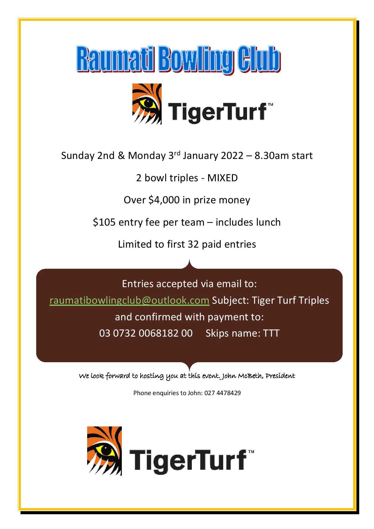 Bowls Kapiti Coast eNewsletter 20 September 2021