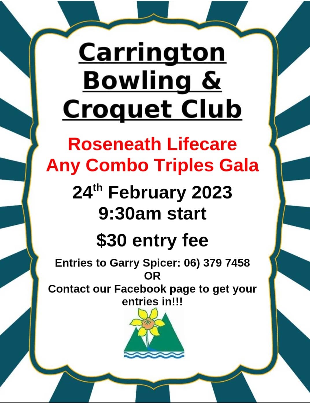 Carrington Bowling & Croquet Club 2022/2023 Season Galas