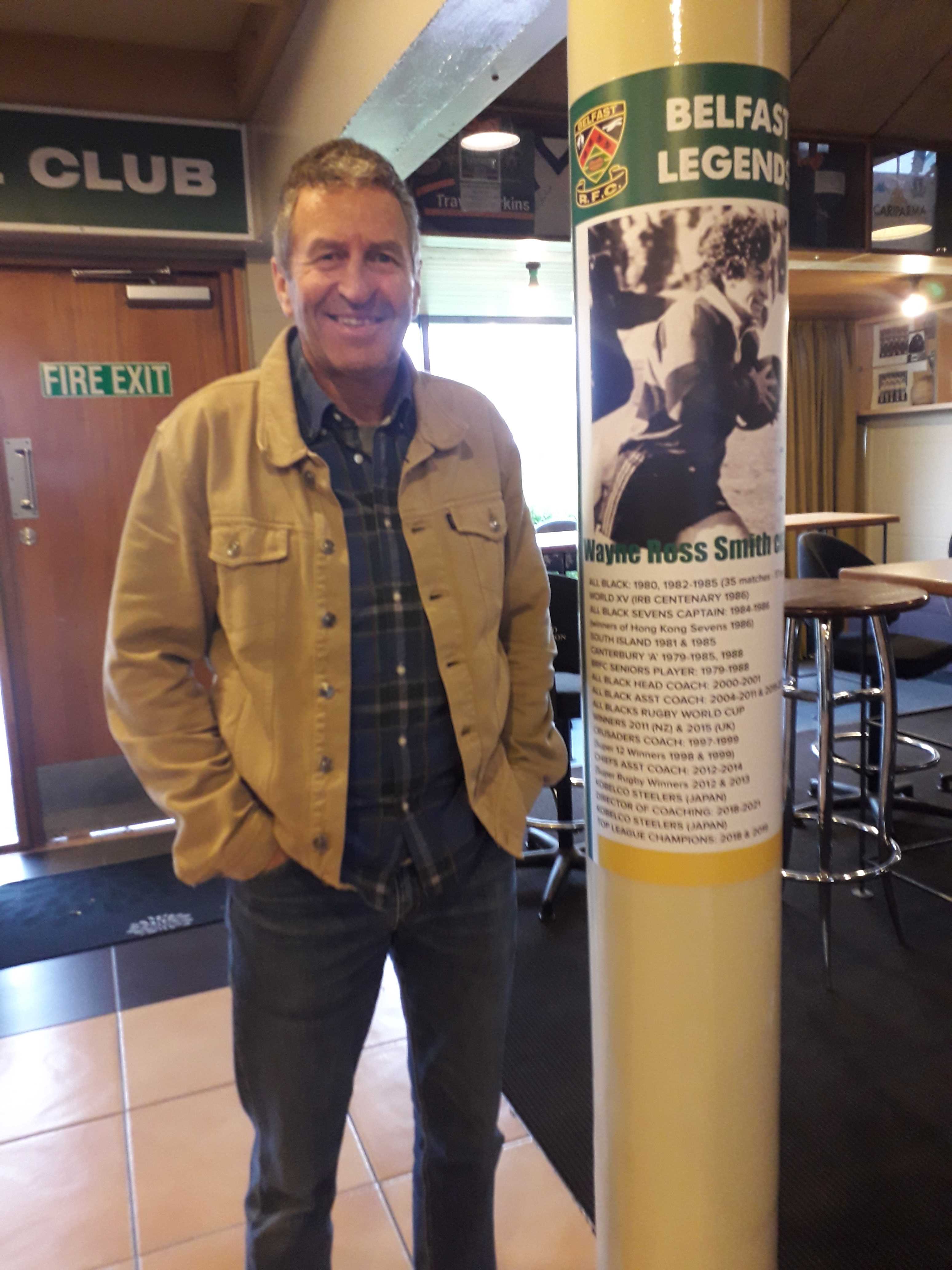 Belfast Rugby Club Pillars of Pride