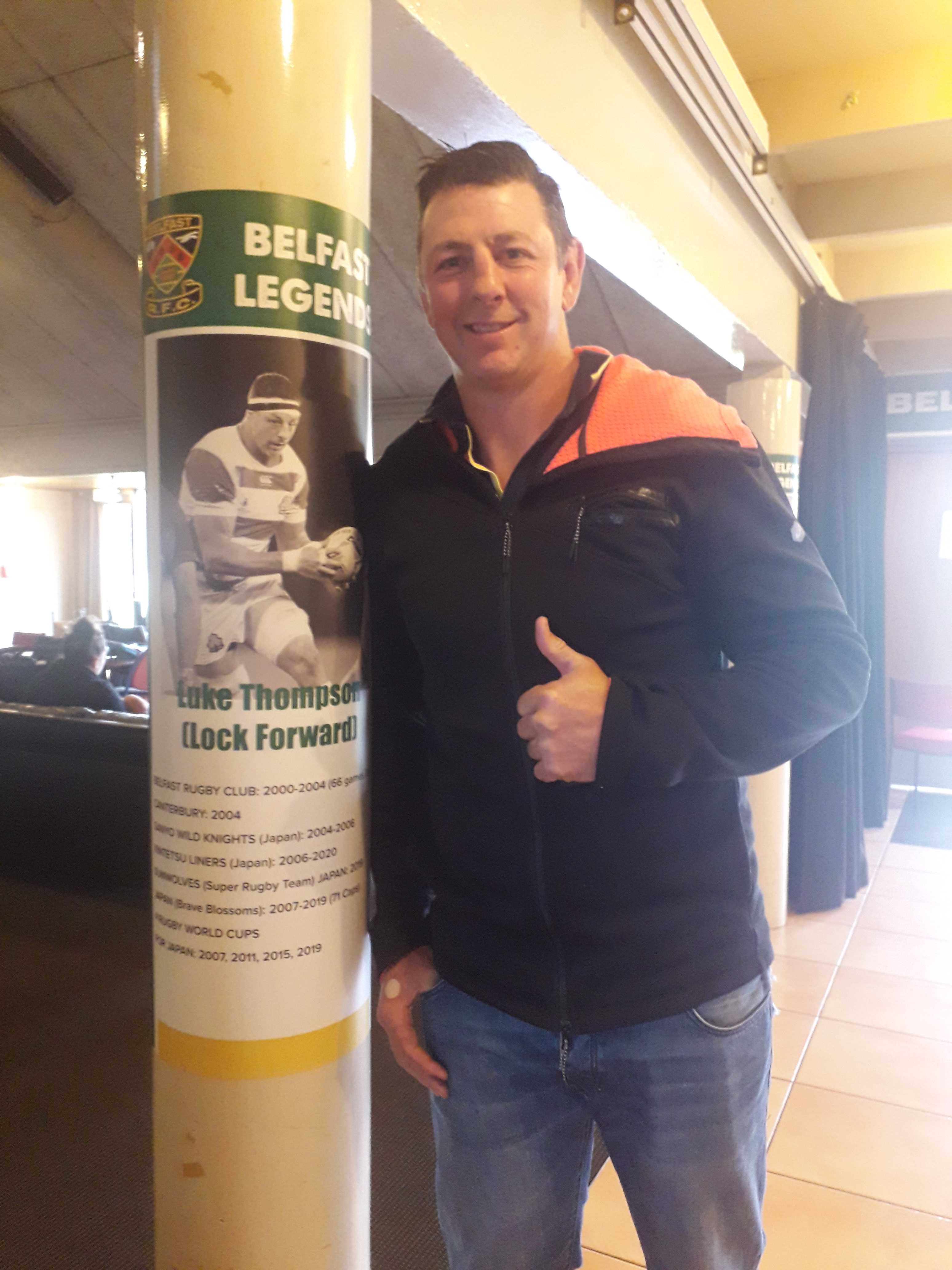 Belfast Rugby Club Pillars of Pride