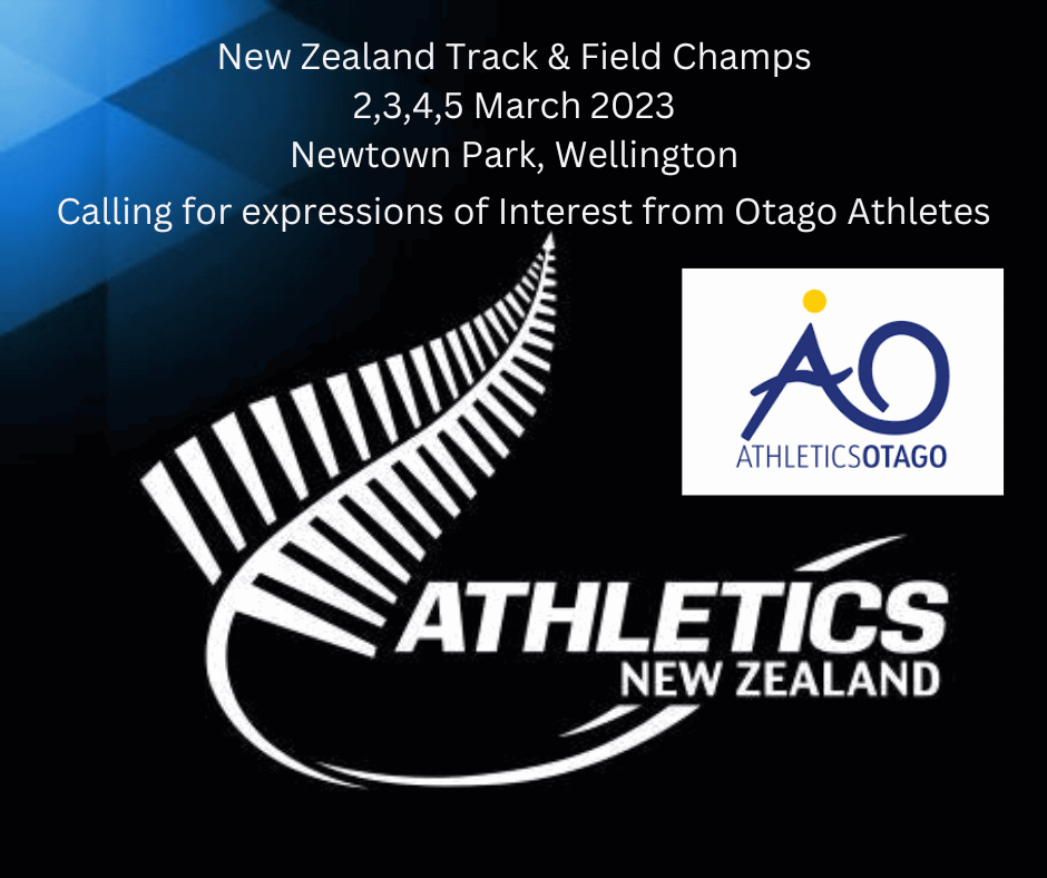 2023 NZ Track & Field Champs Expressions of Interest