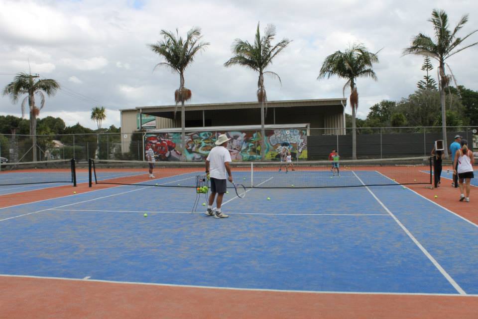 Young People Have A Ball At Kaitaia Tennis And Squash Club