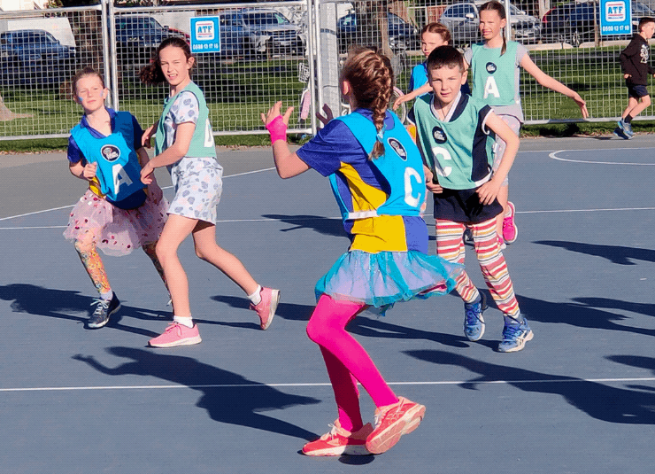 Preseason junior netball programmes