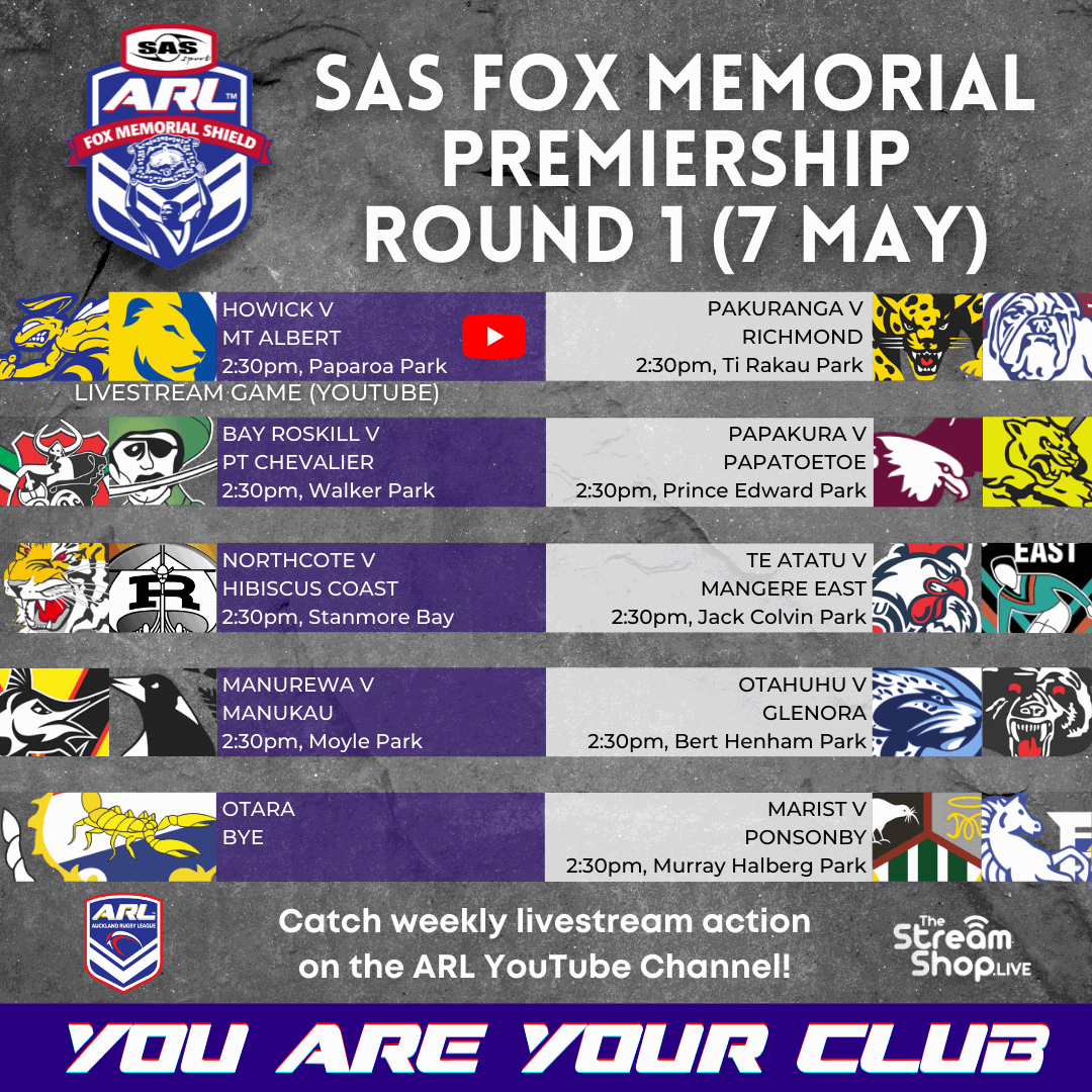 RD1 PREVIEW 2022 SAS Fox Memorial Premiership