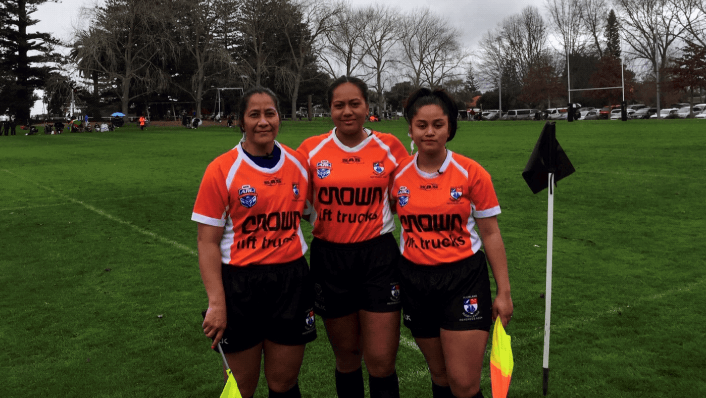 The growing role of female referees in Auckland