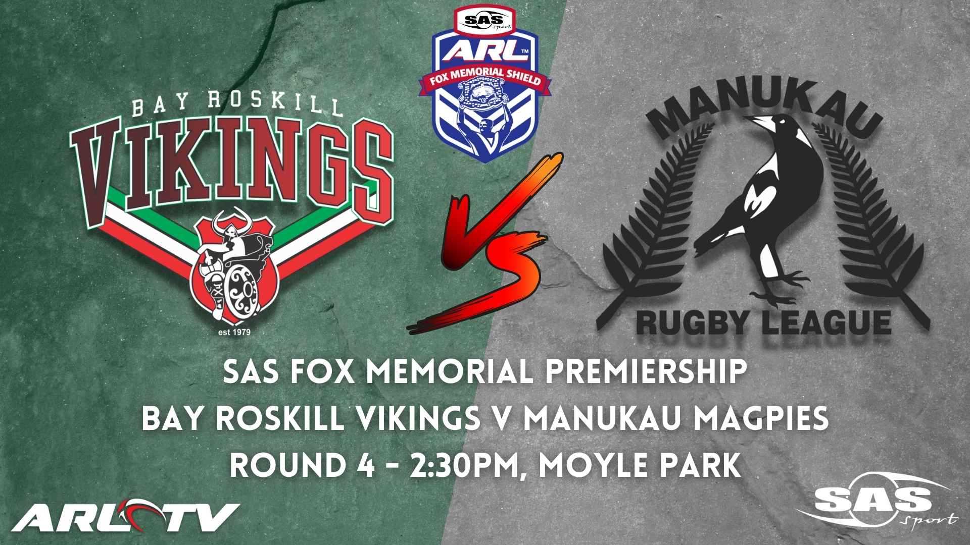 LIVESTREAM Round 4 SAS Fox Memorial Premiership