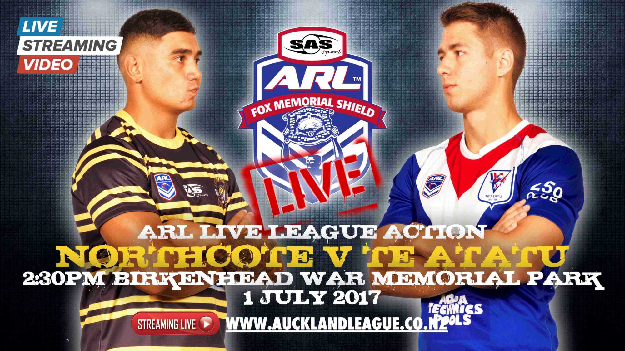 LIVESTREAM  Round 4 SAS Fox Memorial Premiership - Manukau vs Bay