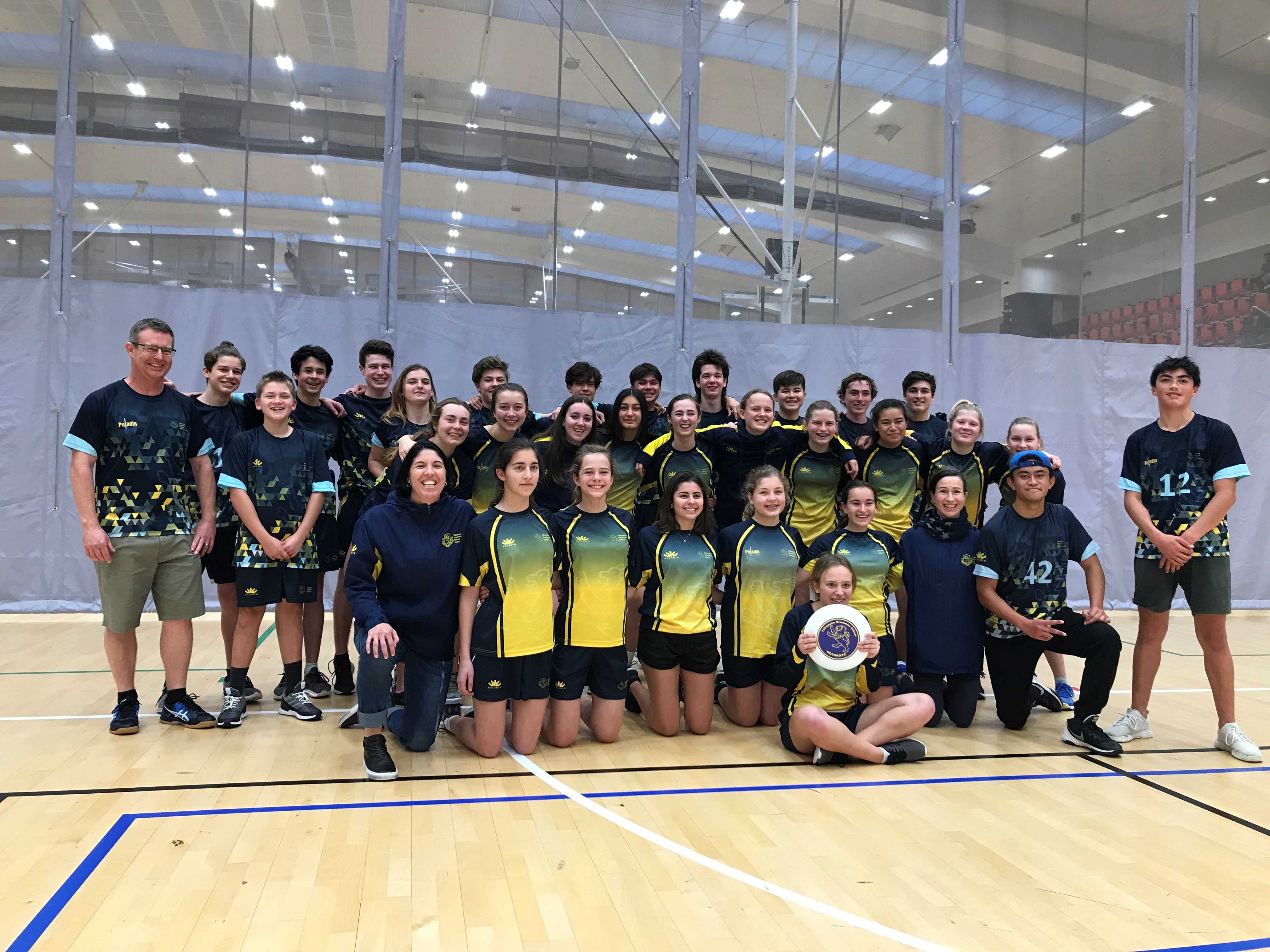 indoor ultimate frisbee