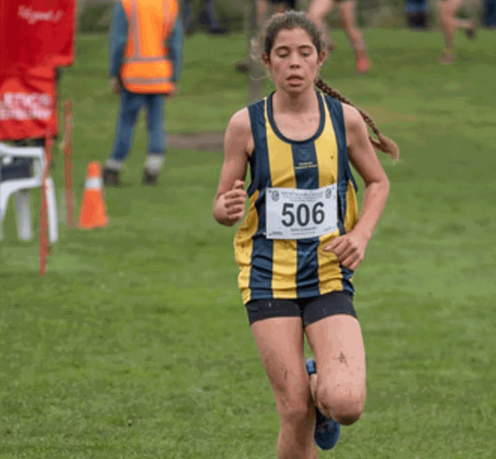 Three athletes compete in the 2022 National Cross Country Champs