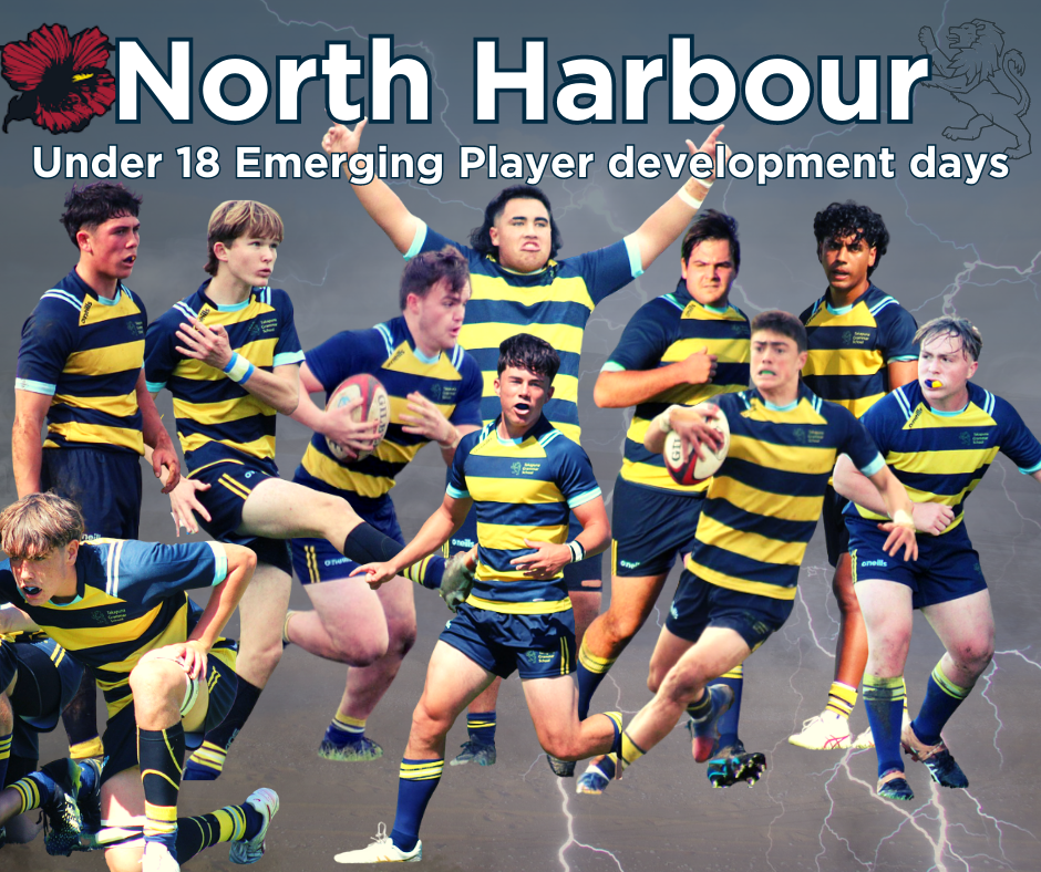 Rugby 10 players selected for North Harbour U18 Emerging players
