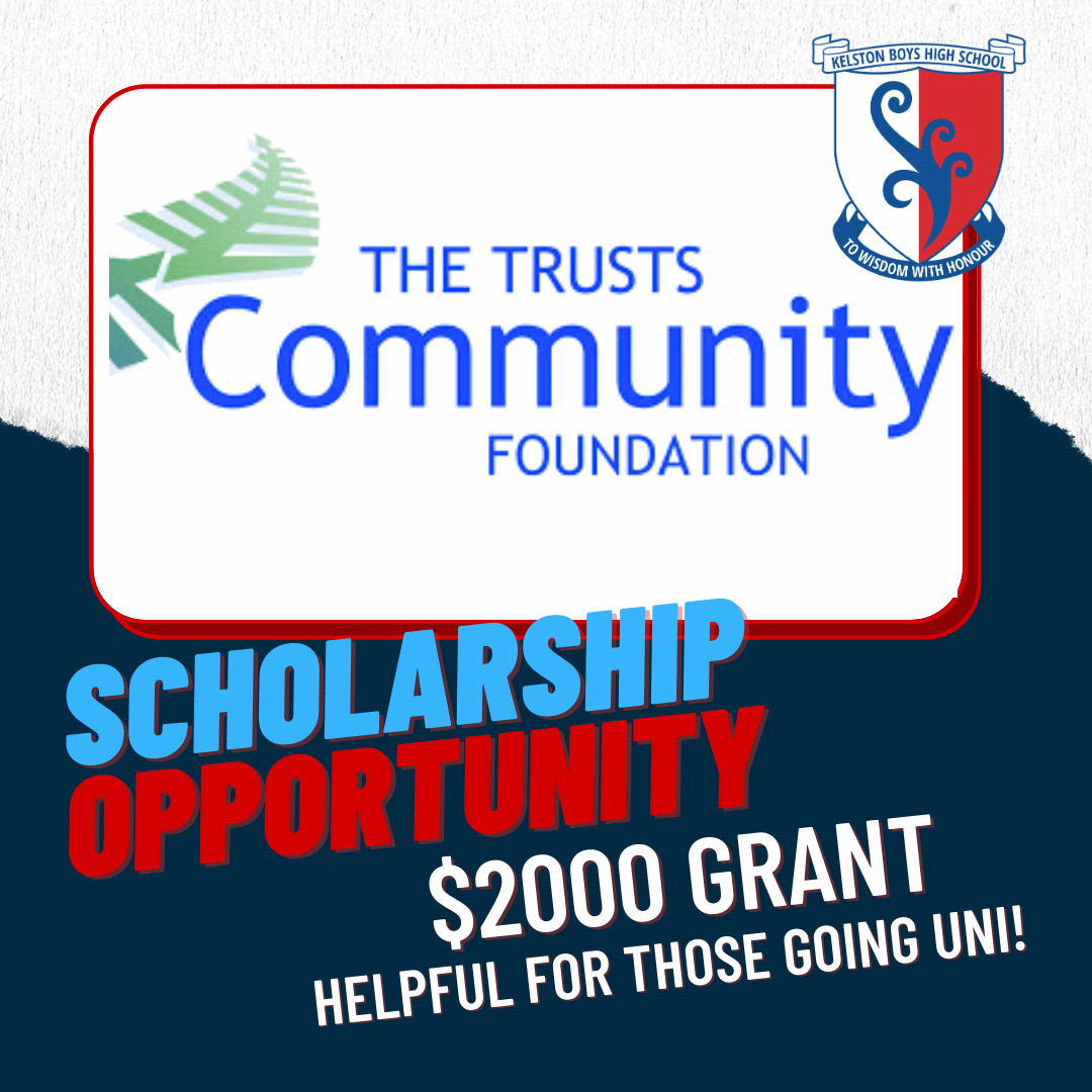 KBHS Presents The Trusts Community Foundation (TTCF) SCHOLARSHIP