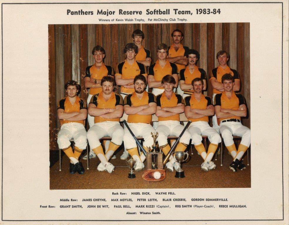 1983-84 Major Reserve Grade Winners