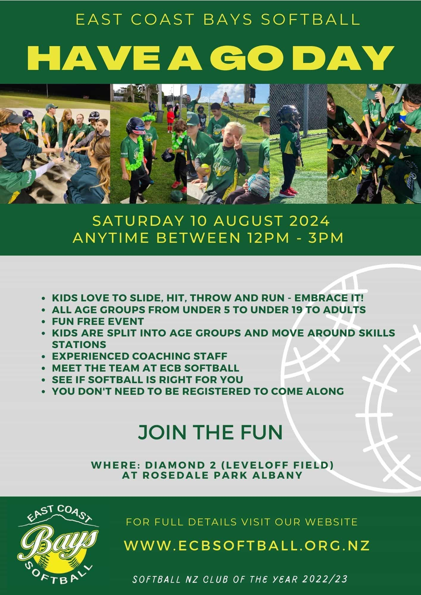 HAVE A GO DAY - SAT 12 AUG 23