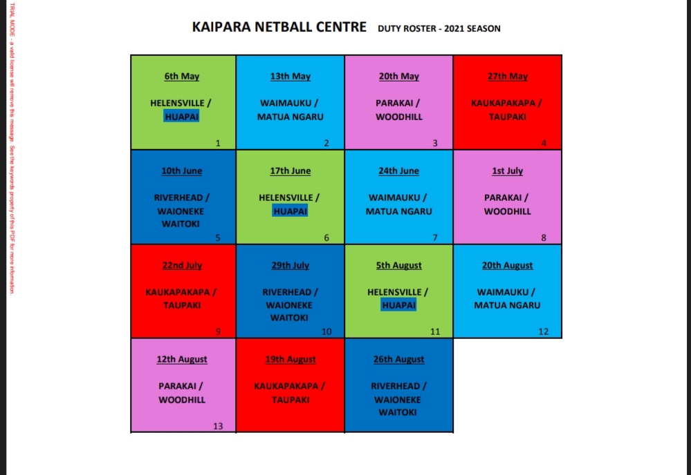 kaipara-netball-centre-duty-roster