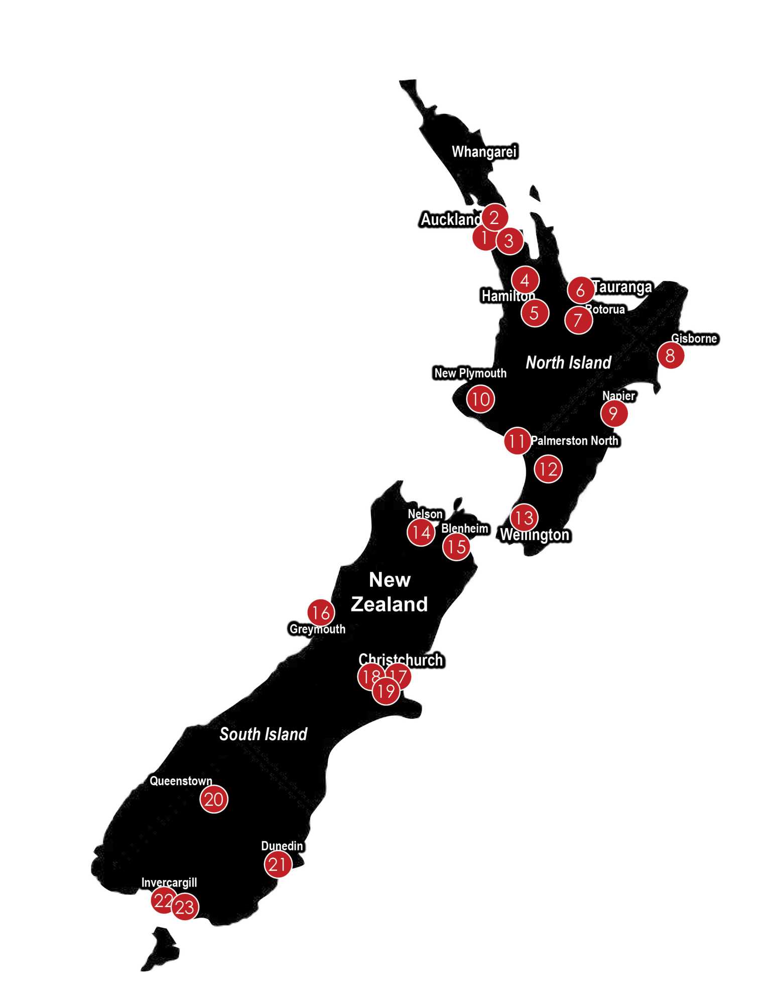 Speedway New Zealand ALL TRACKS