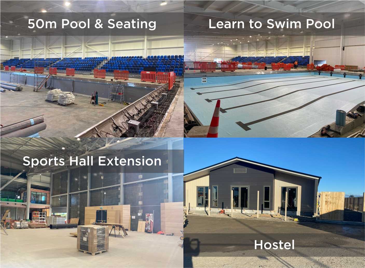 Completion nears for Aquatic Centre, Hostel and Sports Hall extension