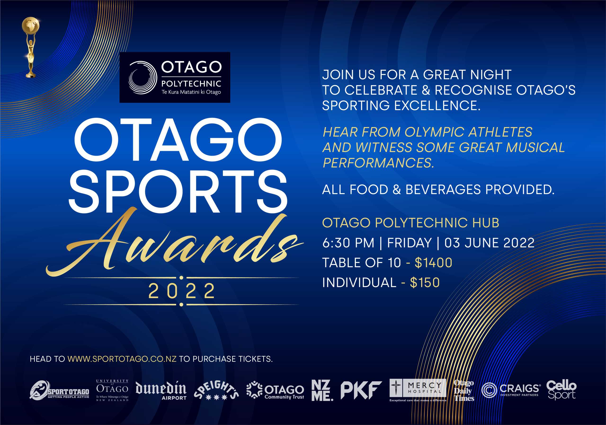 Otago Sports Awards 2022
