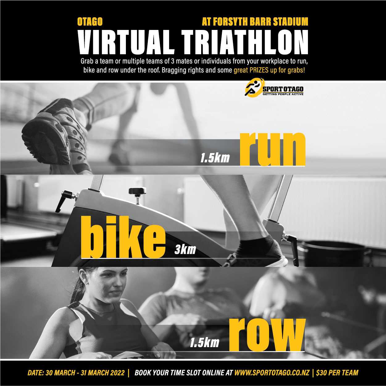 Otago Business Virtual Triathlon Challenge PR (2022)