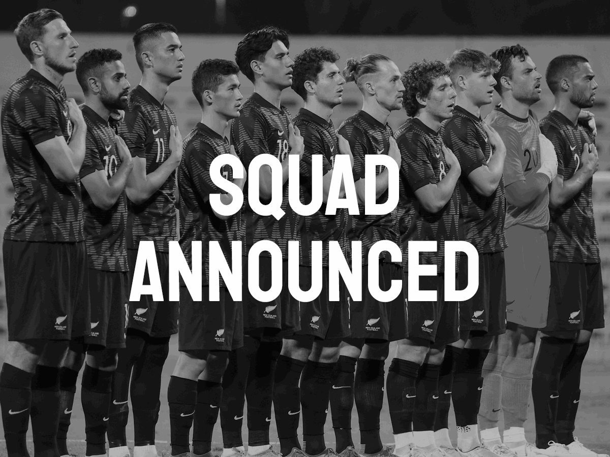 Squad named for FIFA World Cup Qatar 2022 Oceania Qualifiers