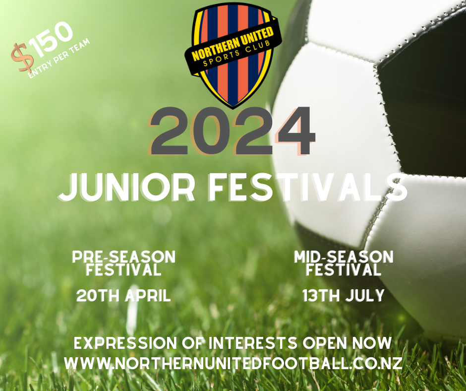 Northern United Sports Club - 2024 Junior Festivals