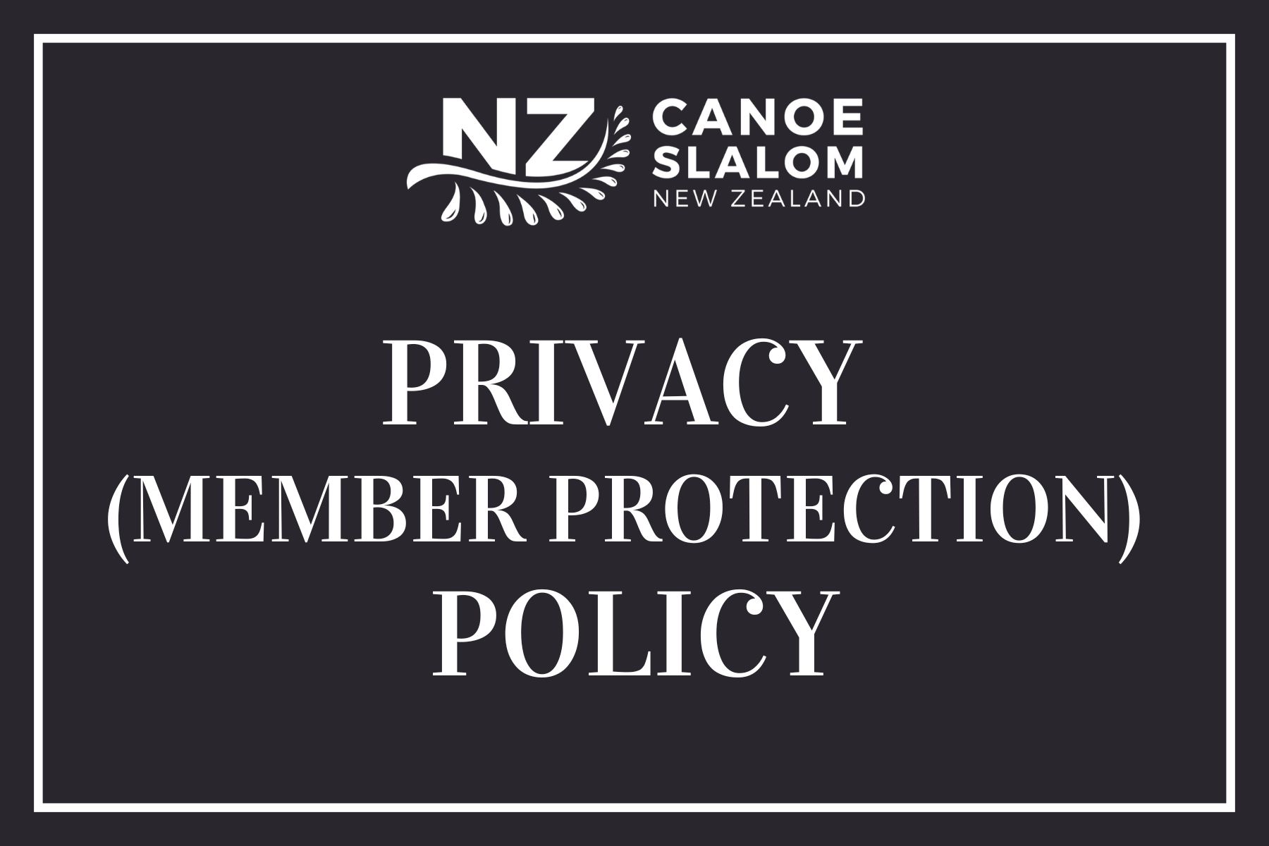 Privacy Member Protection Policy - 1