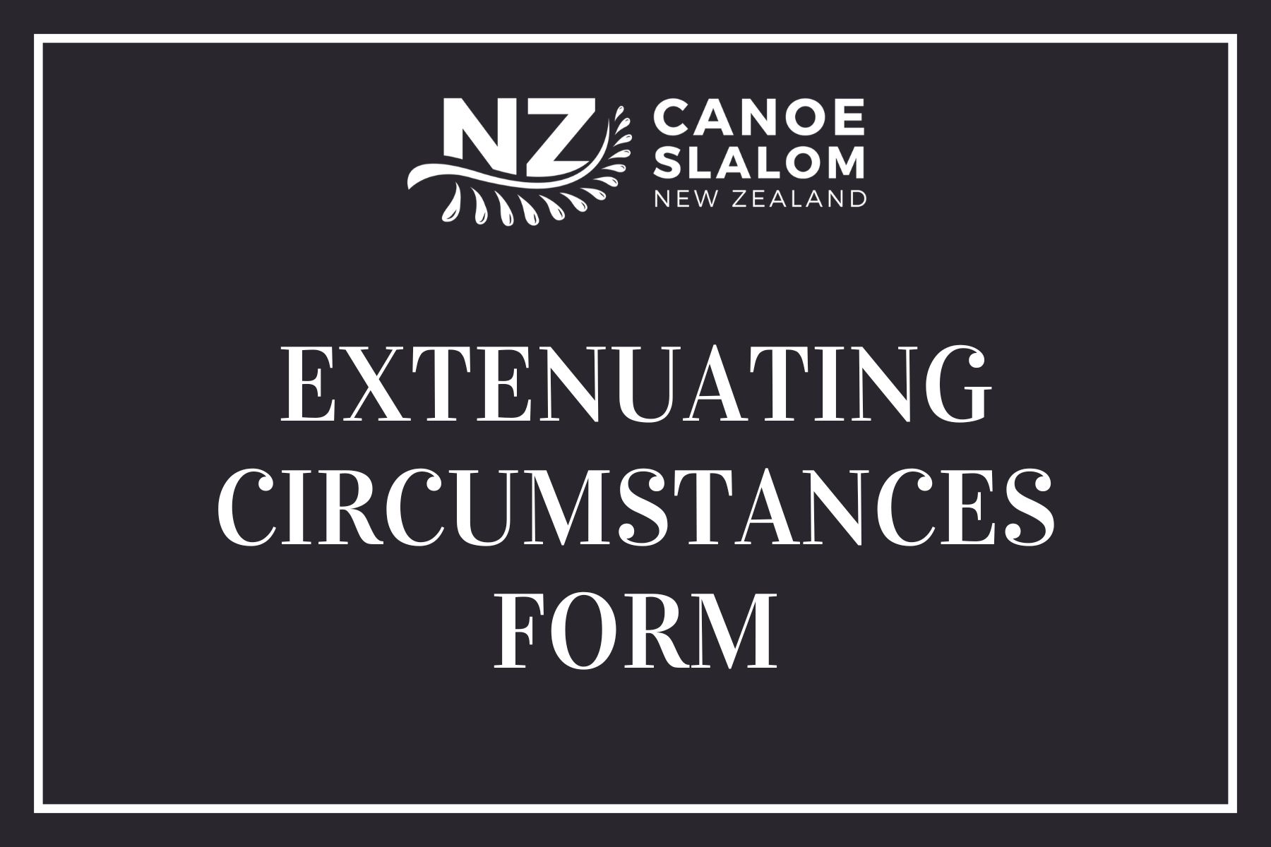 Selection Ext Circumstances Form - 1