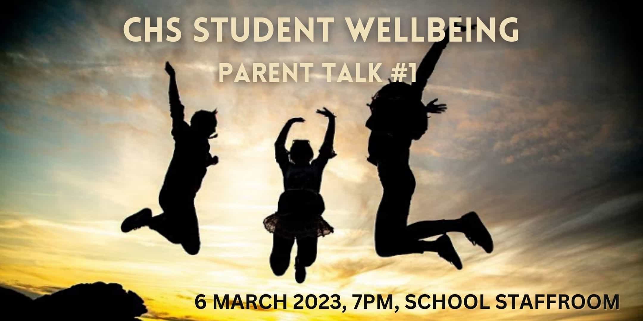 Student Wellbeing talk - 1