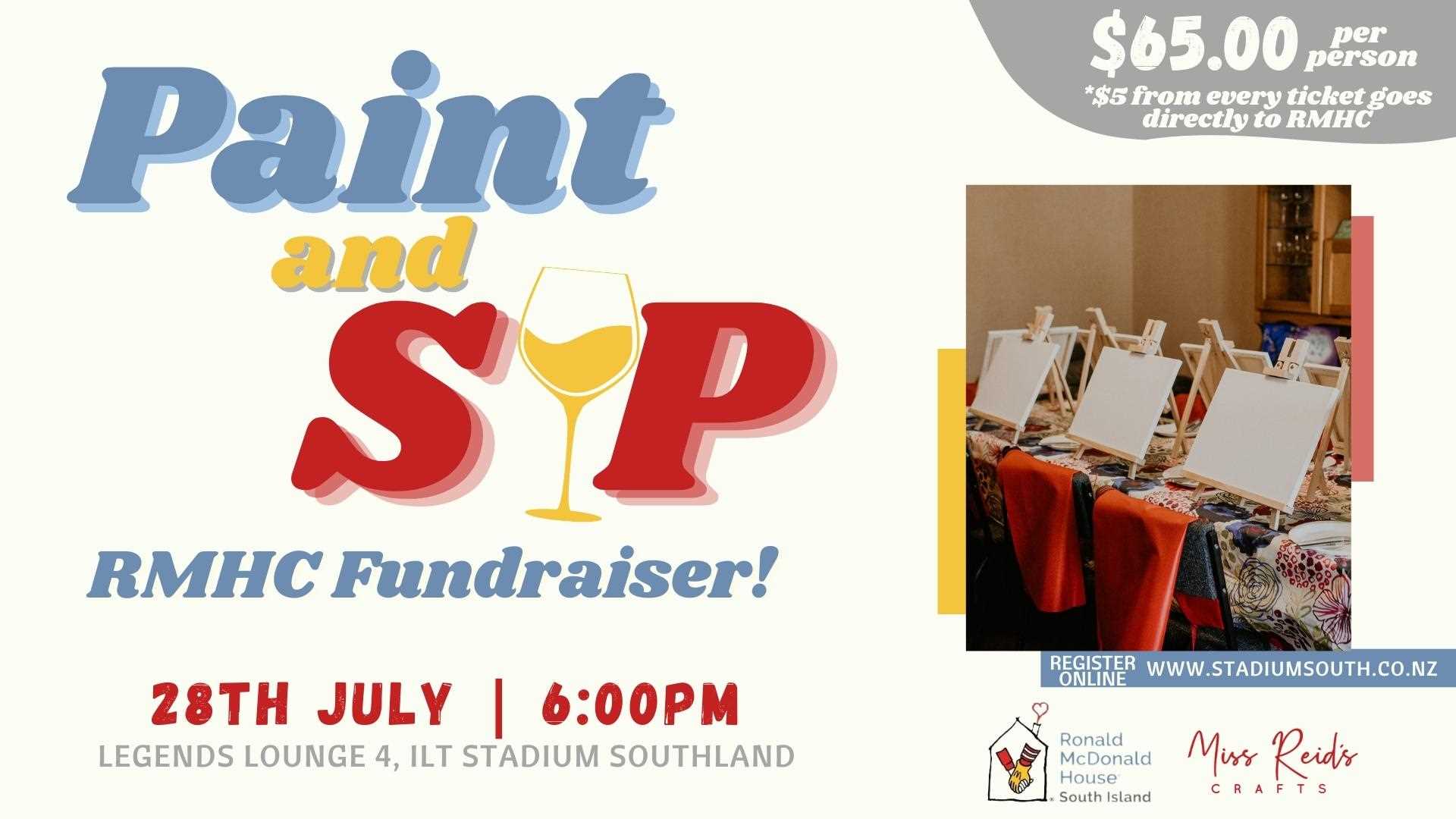 Paint & Sip RMHC July