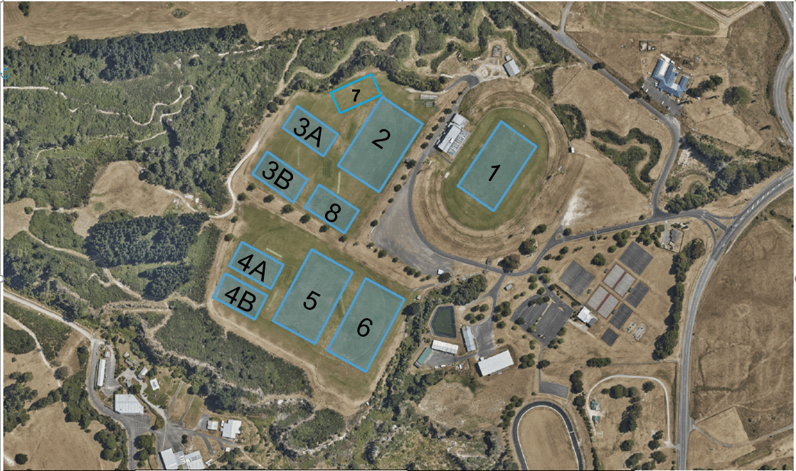 Taupo Marist Inc 2024 Owen Delaney Park TPO Field Maps