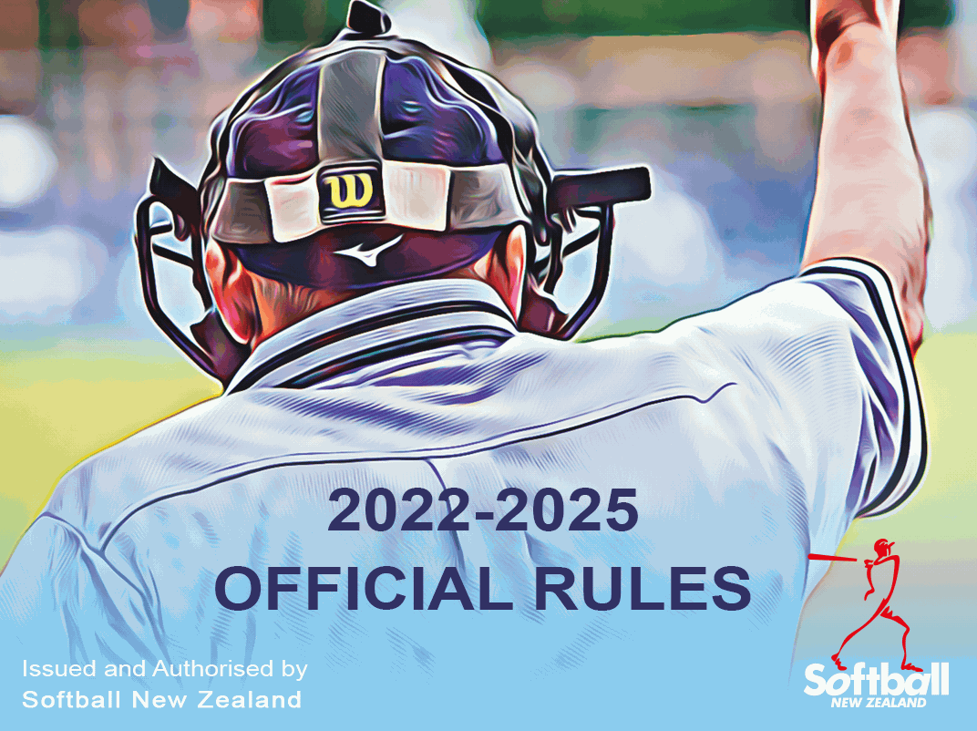 NEW SOFTBALL NZ RULEBOOK 202225