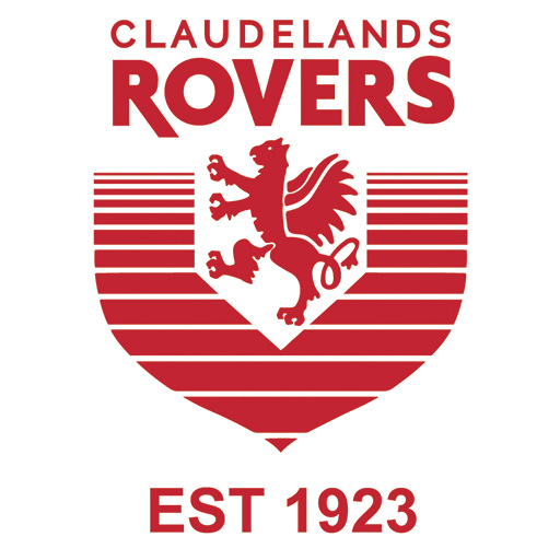 Rovers logo with date RED