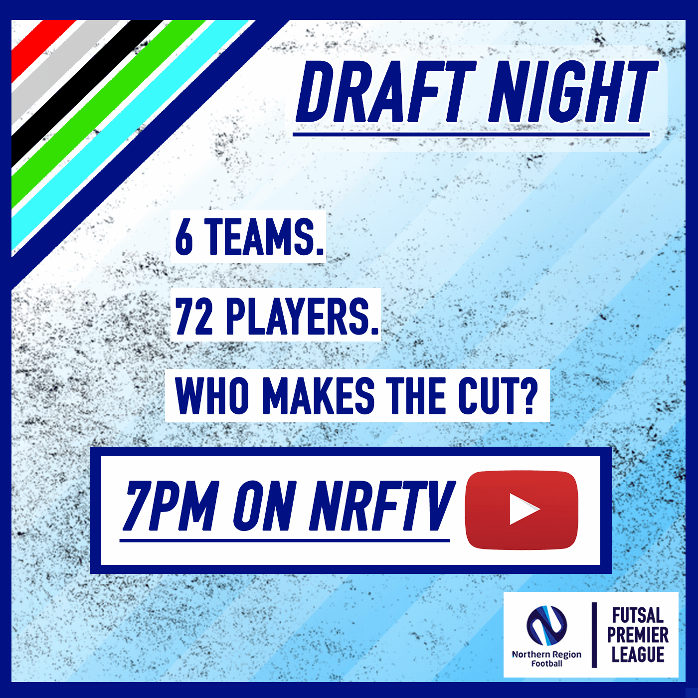 NRF Futsal Premier League Draft Night Details