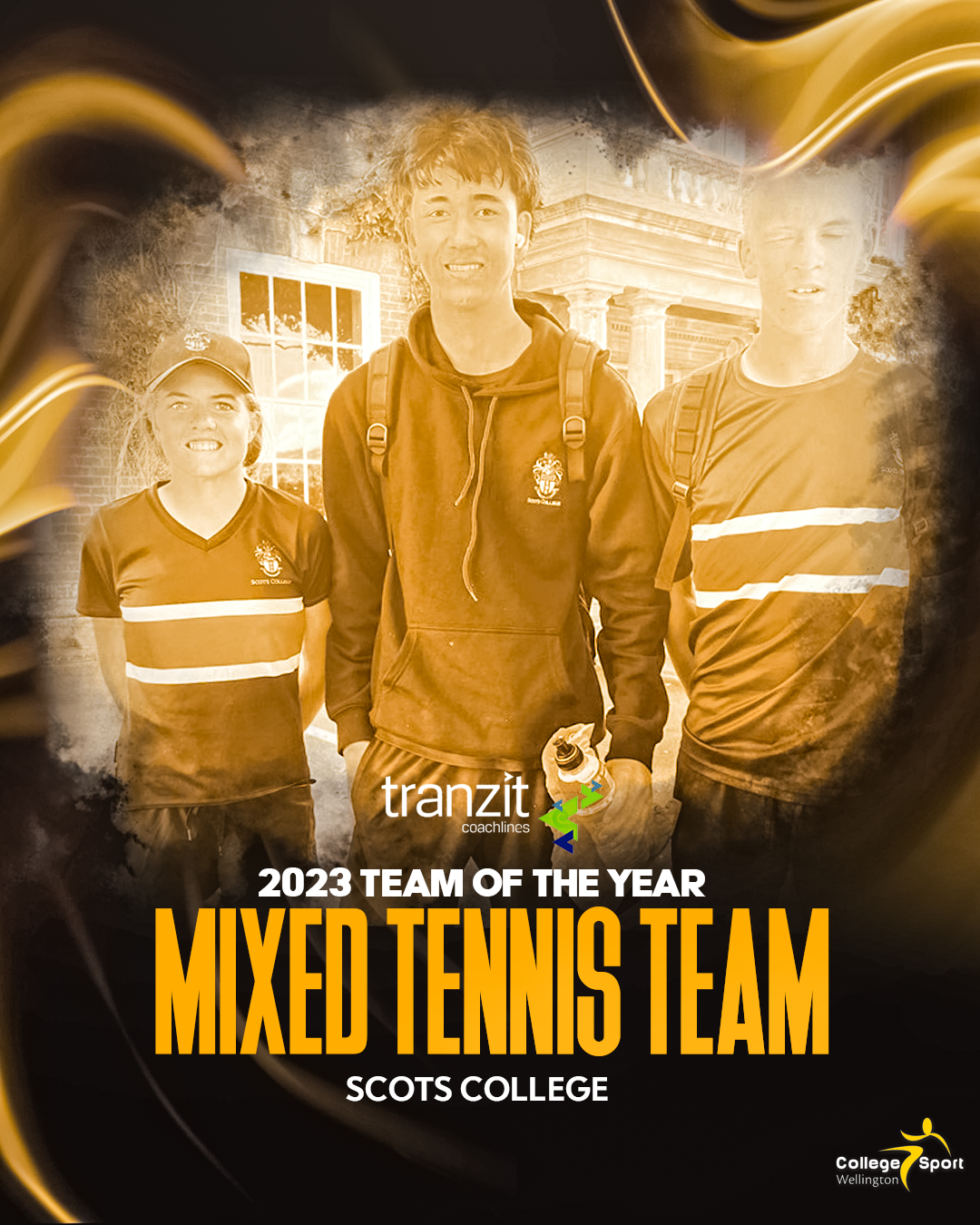 College Sport Wellington Team of the Year