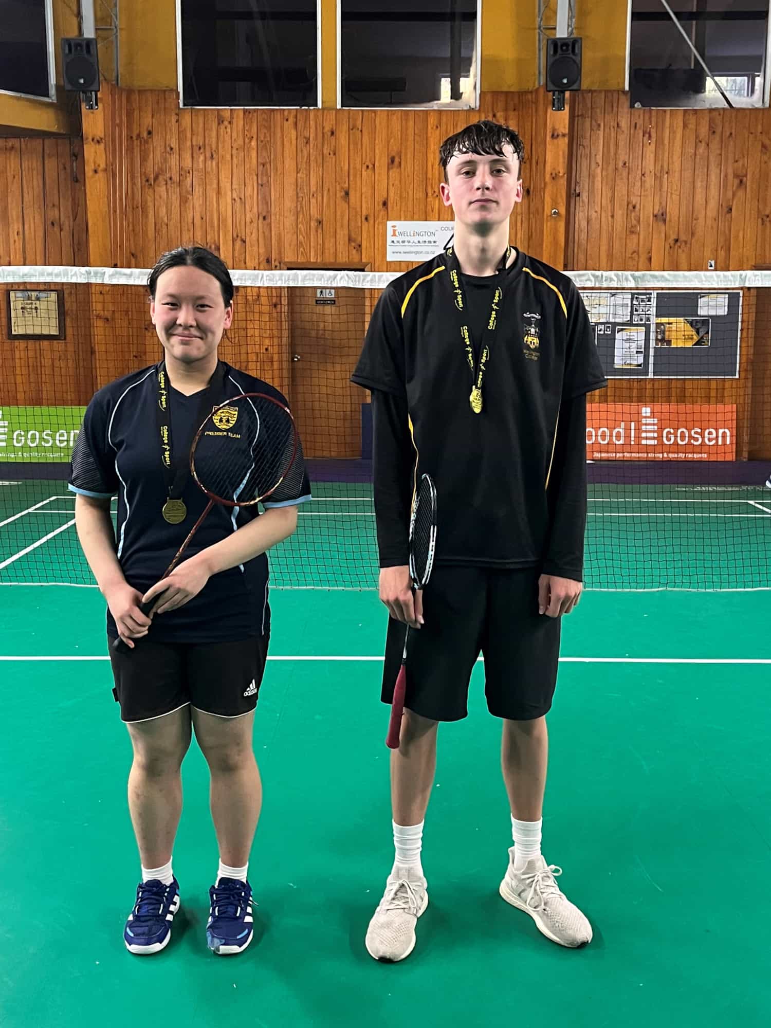 Jnr and Open Badminton champs results