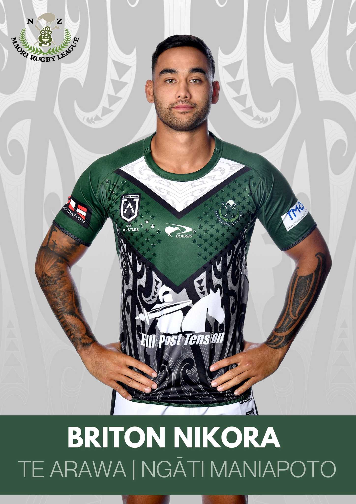 New Zealand Maori Rugby League Māori All Stars Men's Squad 2022 New Zealand Maori Rugby League Māori All Stars Men's Squad 2022