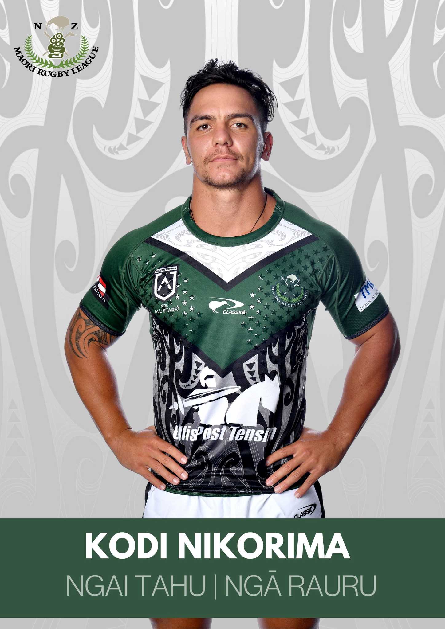 New Zealand Maori Rugby League - Māori All Stars Men's Squad 2022