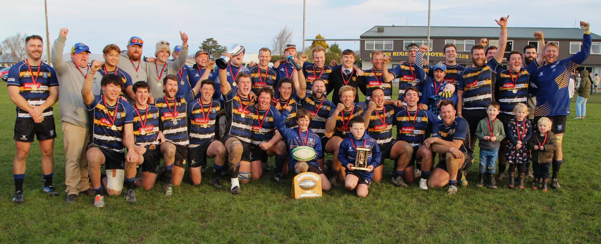 Warriors Youth & Rookie Rugby Club Canterbury Team Black Rugby