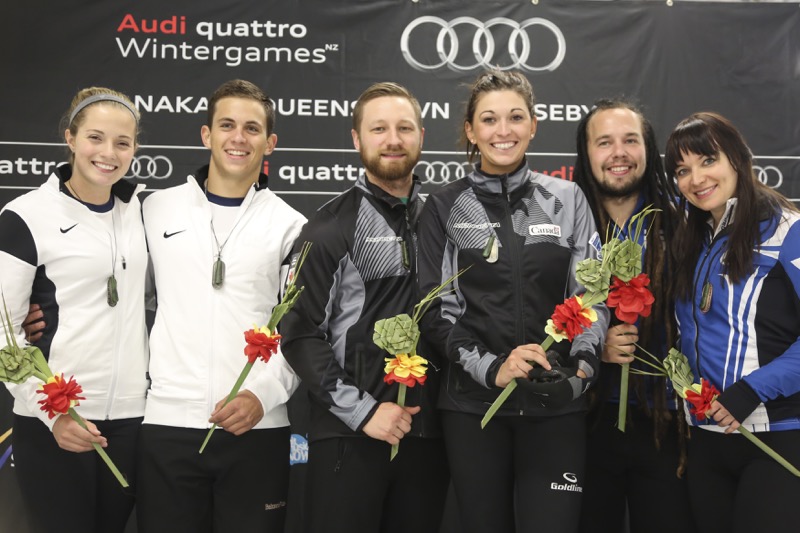 Medalists at the 2015 Audi quattro Winter Games NZ